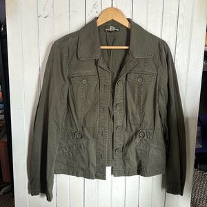 Loft Fashion Olive Green Blazer